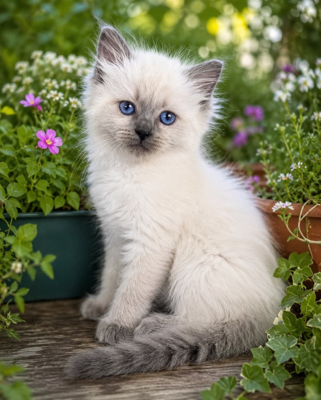 Neva Masquerade Litter C2 kitten